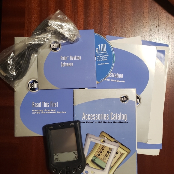 Palm m100 Handheld PDA,Sync Cable,&Software - Picture 4 of 4